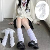 【LZ】☃  Mulheres slouch meias jk uniforme meias japonês do ensino médio meninas jk uniforme solto meias cosplay estudante meia perna aquecedores