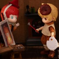 Pennys Box The Painter and The Witch Series Blind Box Surprise Box Original Action Figure Cartoon Model Mystery Box Collection