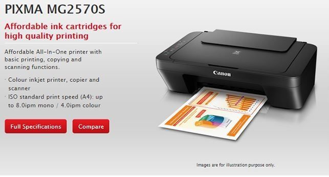 canon-มัลติฟังก์ชันปริ้นเตอร์-รุ่น-mg2570s