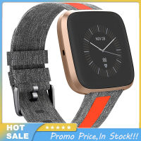 Tali Jam Kanvas สำหรับ Fitbit Versa 2/Versa/Versa Lite