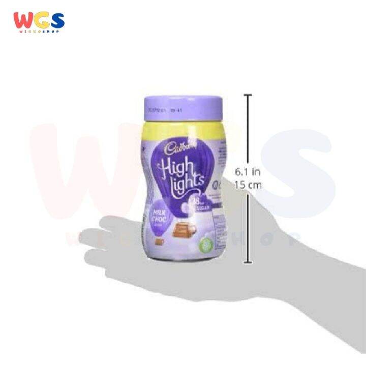 Cadbury Highlights Milk Chocolate Drink Low Sugar 154g Lazada Indonesia