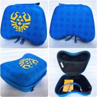 Blue Game Controller Bag For Nintendo Switch Pro /Xbox One /Ones /Series Carrying Storage Bag Protective Zipper Case Cases Covers