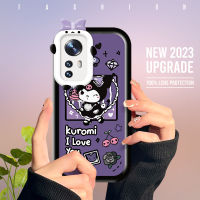 เคสสำหรับ Xiaomi MI 12 Pro MI 12 12X MI เคส12Pro Mi ลายการ์ตูน Ku-Ro-MI เคสเลนส์โทรศัพท์มอนสเตอร์แบบนิ่มปลอกกันกระแทกฝาครอบป้องกัน