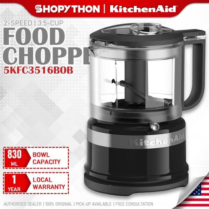 As Is KitchenAid 3.5-Cup One-Touch 2-Speed Chopper 