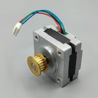 NEMA 14 35MM 1.8 Degree 2 phase 4 wire Hybrid Thin Stepper Motor 5mm shaft Pulley for 3D Printer CNC Robot engraving machine