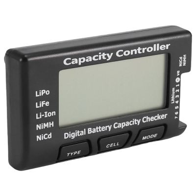 2.1" RC Cell Meter-7 Digital Battery Capacity Checker/Controller for NiCd / NiMH / LiPo / LiFe / Li-ion