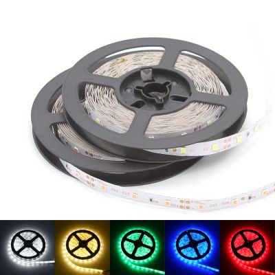 5M LED Strip Light DC 12V Waterproof RGB Garland Flexible Lamp SMD 2835 Diode Tape 300LEDs Home Christmas Party Decoration