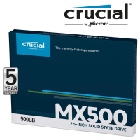 Crucial 500GB MX500 2.5" ไดรฟ์โซลิดสเทต