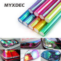 30cm*1m Shiny Chameleon Auto Car Styling Headlights Taillights Translucent Film Lights Turned Change Color Car film Stickers