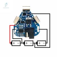 SUNANNE 12.6V 18650เครื่องชาร์จแบตเตอรี่การตรวจจับแรงดันไฟฟ้า PCB แผงวงจรโอเวอร์ชาร์จกระดานโมดูล PCB บอร์ดแบตเตอรี่เครื่องปรับสัญญานเท่าแผ่นป้องกันแบตเตอรี่ BMS แผ่นป้องกันบอร์ดชาร์จ18650