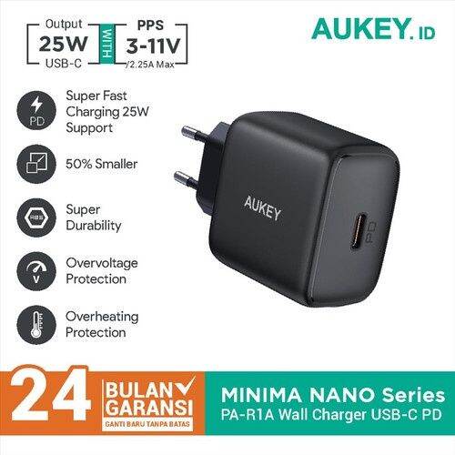 aukey 25w charger