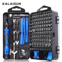 (LONG FA hardware) KALAIDUN 135/115 In 1ไขควงแม่เหล็กชุดแม่นยำ T Orx หกเหลี่ยมฟิลลิป Slotted สกรูบิตชุดสำหรับซ่อมโทรศัพท์เครื่องมือมือ