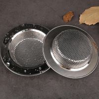 Kitchen Sink Filter Stainless Steel Sink Mesh Bathroom Hair Catcher Stopper Kitchen Food Slag Wide Edge Strainer Floor Drain