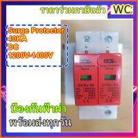 อุปกรณ์ ป้องกันฟ้าผ่า 2P รุ่นCCS 0 Surge Protector 40KA DC1200V ใช้สำหรับป้องกันไฟกระชากในระบบพลังงานแสงอาทิตย