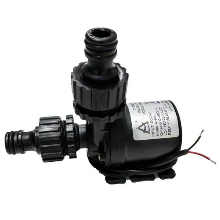 Water Pump 12V High Pressure Ultra Quiet Solar DC 24V Lift 5M 800L/H Brushless Motor Submersible