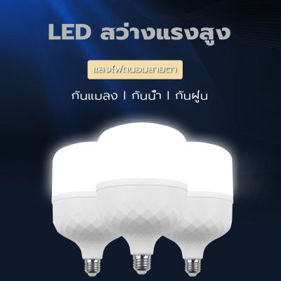 NEOBEE หลอดไฟแอลอีดี ไฟตุ้ม หลอดไฟประหยัดพลังงาน หลอดไฟ LED Bulb Light ทรงกระบอก 25w-65w ใช้ขั้วเกลียว E27 แสงขาว หลอดไฟในบ้าน หลอดไฟและอุปกรณ์