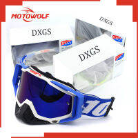 รถจักรยานยนต์วิบากแว่นตากลางแจ้ง windproof ฝุ่นหลักฐานแข่งแว่นตา Motorcycle Motocross Goggles Outdoor Windproof Dust-proof Racing Eyewear Glasses