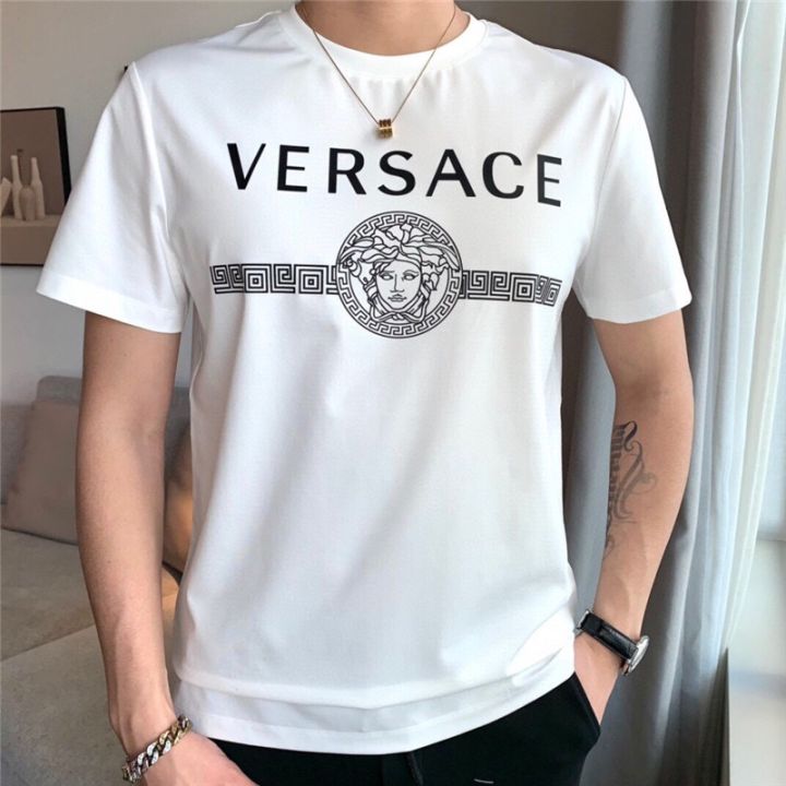 versace-new-เวอร์ชั่นดั้งเดิมเสื้อเสื้อผ้าซิปกันแดดมีฮู้ดน้ำหนักเบาหรูหราเสื้อโค้ทพิมพ์โลโก้แบรนด์ทันสมัยแฟชั่นของผู้ชายกีฬาเสื้อแจ็คเก็ตฤดูใบไม้ผลิและฤดูร้อน