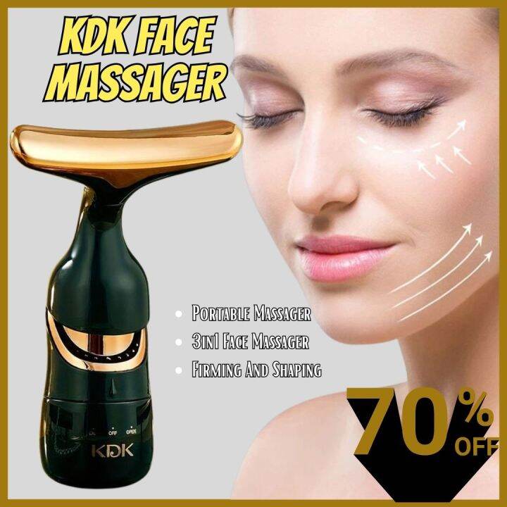 High Qaulity Kdk Portable Electric Face Massager Lifting And Shaping Face Facial Massager