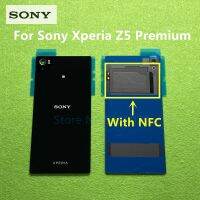 Yingke สำหรับ Xperia Z5เคส E6833ประตู E6853พรีเมี่ยม E6883ฝาหลังแผงกระจกหลังพร้อม Nfc