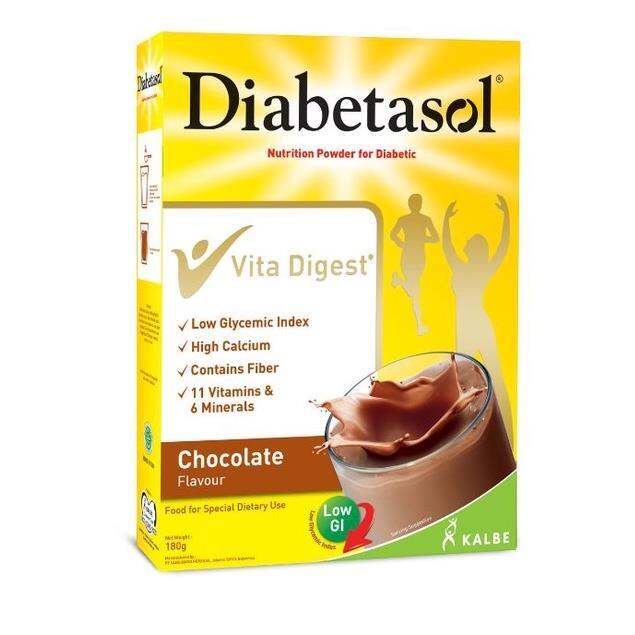 Diabetasol Nutrition Milk For Diabetics Chocolate 180g Lazada PH