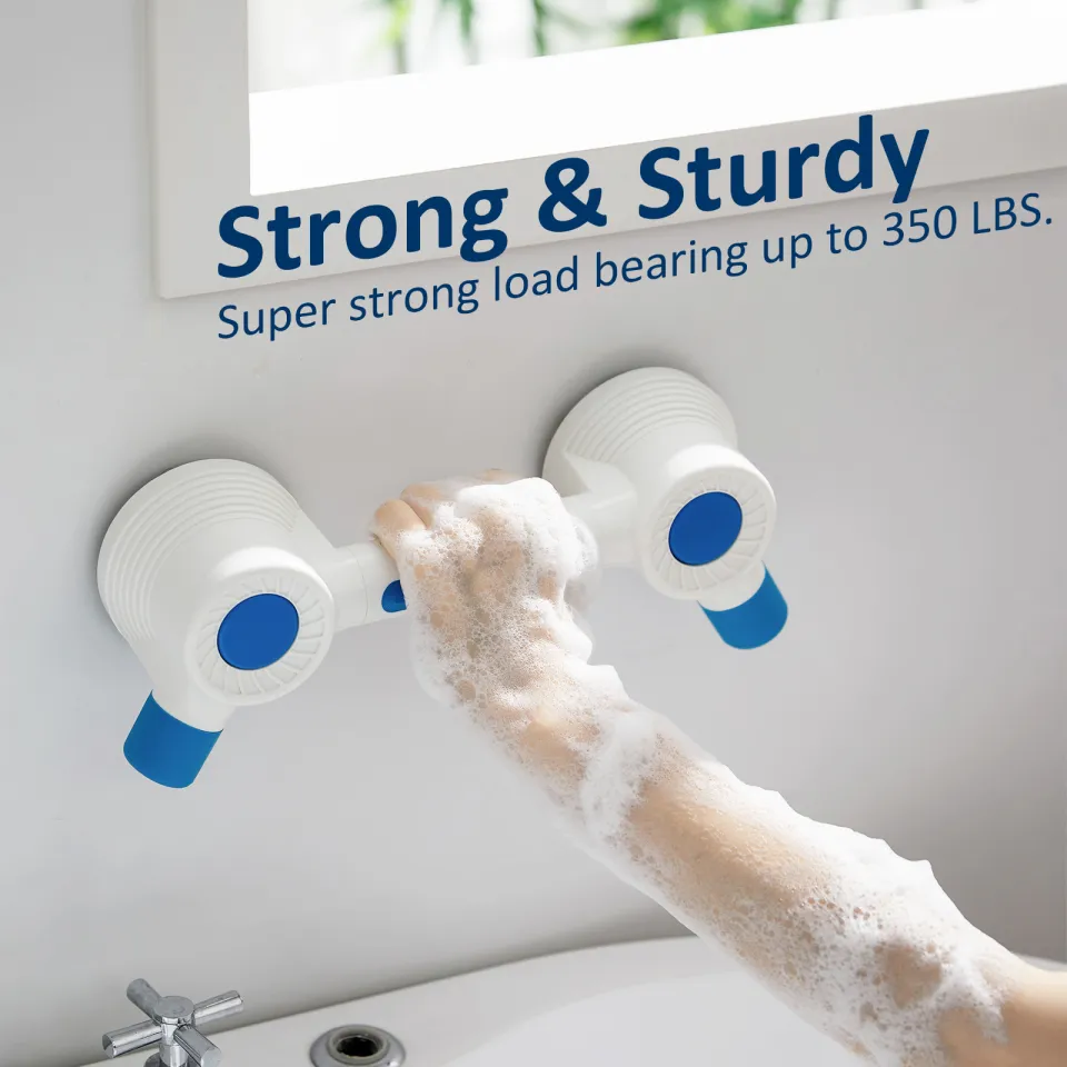 glue on shower grab bars