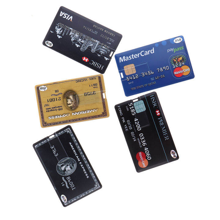 Jacky Credit Card Master Cards HSBC American Express USB Flash 4GB 8GB