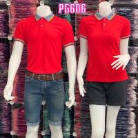 เสื้อโปโล POLO ผู้ชายสีแดง PG606