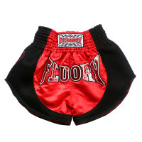 Fluorys Sports gym boxer shorts muay thai shorts mma shorts