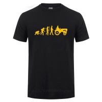 Evolution Born To Farm Tractor Tshirt Funny Birthday Gift For Farmer Dad Father Husband Men Cotton T Gildan