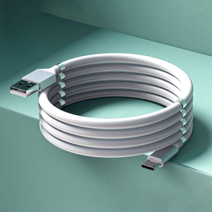 a-lovable-magnetic-self-refledataphone-wire-autofor-iphoneusb-type-c-cord