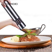 QTCF-Stainless Steel Electric Salt Pepper Mill Spice Grinder Muller Kitchen Tool