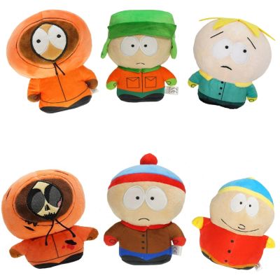ของเล่นตุ๊กตาการ์ตูน South North Park สำหรับเด็ก Stan Kyle Kenny Cartman ตุ๊กตาหมอนของเล่นอะนิเมะนุ่มยัดไส้ของขวัญเด็กผู้ใหญ่