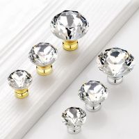 【YD】 Hot Sale 30 Design Glass Knobs Cupboard Drawer Pull Cabinet Door Wardrobe Handle Hardware