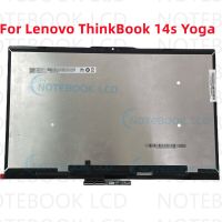 ชุดหน้าจอสัมผัส LCD สำหรับ Lenovo Thinkbook 14 S Yoga 14SITL 20WE 5D10S39686โยคะ14 S หน้าจอแล็ปท็อป