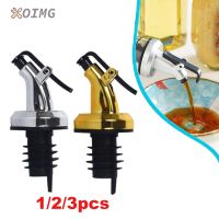 OIMG Oil Bottle Sprayer Wine Pourer Sauce Boat Nozzle Liquor Oil Dispenser ASB Lock Leak-Proof Plug Bottle Stopper Kitchen Tool