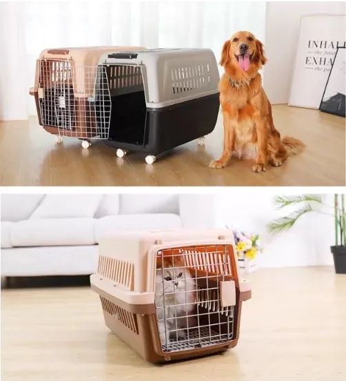 Pet Travel Cage Pet Carrier Dog Cat Crates Airline Approved Lazada PH