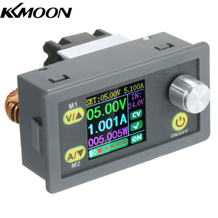 kkmoon-โมดูลควบคุมดิจิตอล5a-80w-แหล่งจ่ายไฟตั้งโปรแกรมได้-โมดูลปรับแรงดันไฟฟ้าจัดเก็บข้อมูล-dc-โมดูลไฟฟ้า