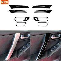 Car Doors Handle Pull Sets Panel Piano Black Sticker For Mazda 3 Axela 2010-2013 Mazdaspeed 3 Mazda3 Interior Essories