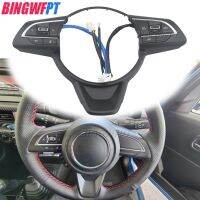 BINGWFPT สำหรับ Suzuki Swifts Jiminy XL7 2019คุณภาพสูงปุ่มควบคุมปุ่มปรับระดับเสียงเพลงพวงมาลัยมัลติฟังก์ชั่น