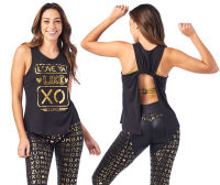 Zumba XO Open Back Tank (เสื้อกล้ามออกกำลังกายซุมบ้า)