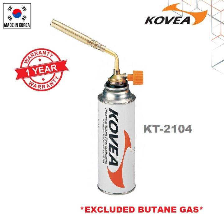 KOVEA BLAZING GAS TORCH WELDING BLOW TORCH KT2104 (MADE IN KOREA) Lazada
