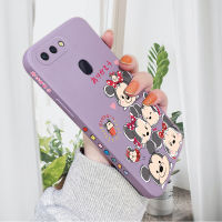 Case4you สำหรับ OPPO R15 OPPO R15โปรการ์ตูนดีไซน์น่ารักลายขอบซิลิโคนปกป้องกล้องเต็มรูปแบบ