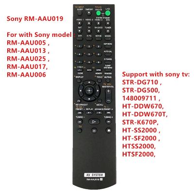 ใหม่ RM-AAU019สำหรับ audiovideo Receiver รีโมทคอนล RM-AAU017 RM-AAU005 , RM-AAU013, RRM-AAU025สำหรับ HT-DDW670T STR-DG710 STR-K670P HT- SSS2000, HT-SF2000, HT-DDW670, STR-DG500, 1