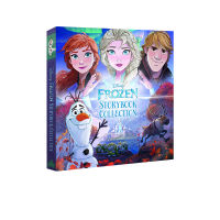 Original Disney frozen Storybook Collection in English hardcover collection of 19 stories ice and snow I II shadow forest Disney classic animated film picture book gift book
