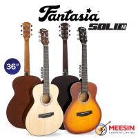 Fantasia รุ่น Solid36 กีตาร์โปร่ง ทรง GS mini ขนาด 36 นิ้ว ไม้หน้าแท้ สปูซ พร้อมกระเป๋า