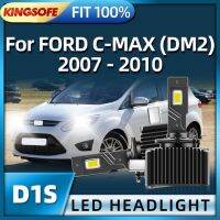 Kingsofe ไฟหน้า Led D1s ฮิดออโต้รถ6000K หลอดไฟ40000lm สำหรับ Ford C Max Dm2 2007 2008 2009 2010