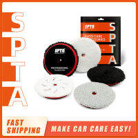 【cw】(Bulk Sales 2Pcs &amp; 5Pcs) SPTA 3";5";6"; Fast Finishing Microfiber Polishing Pad Polishing Disc Kits For DARO Car Polisherhot