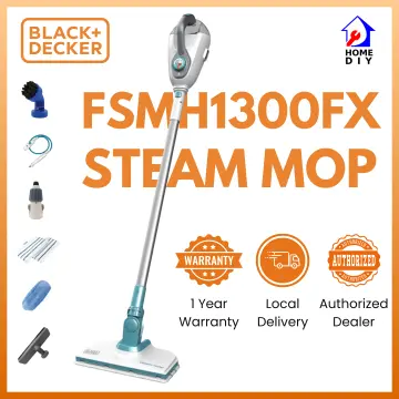 Black & Decker 6-in-1 Floor Extension Steam Mop, Black & Decker