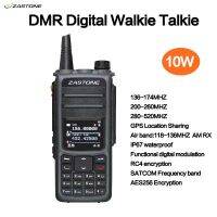 ZASTONE UV008 DMR Digita Two Way Radio Dual Band 10W Dual Time Slot GPS